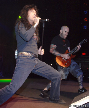 Joey Belladonna live on stage