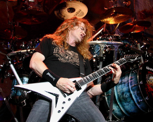 Dave Mustaine live on stage
