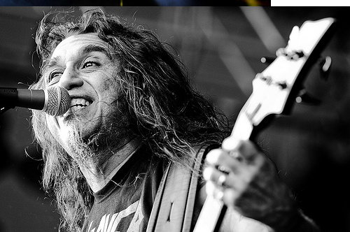 Tom Araya live on stage